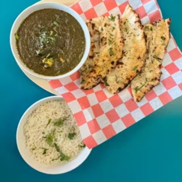 Chicken Saag Curry.