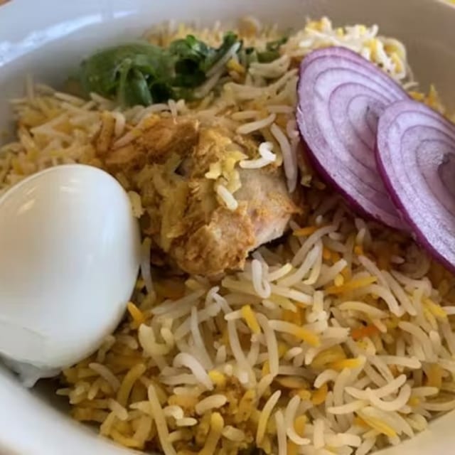 Goat Biryani.
