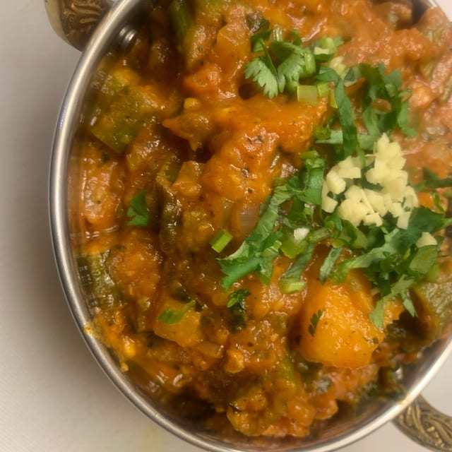 Paneer Karahi Curry.