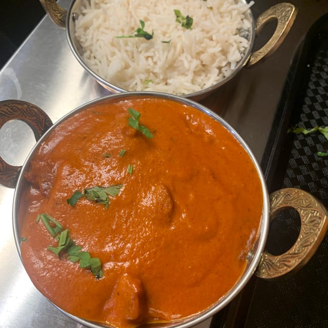 Fish Tikka Masala Curry.