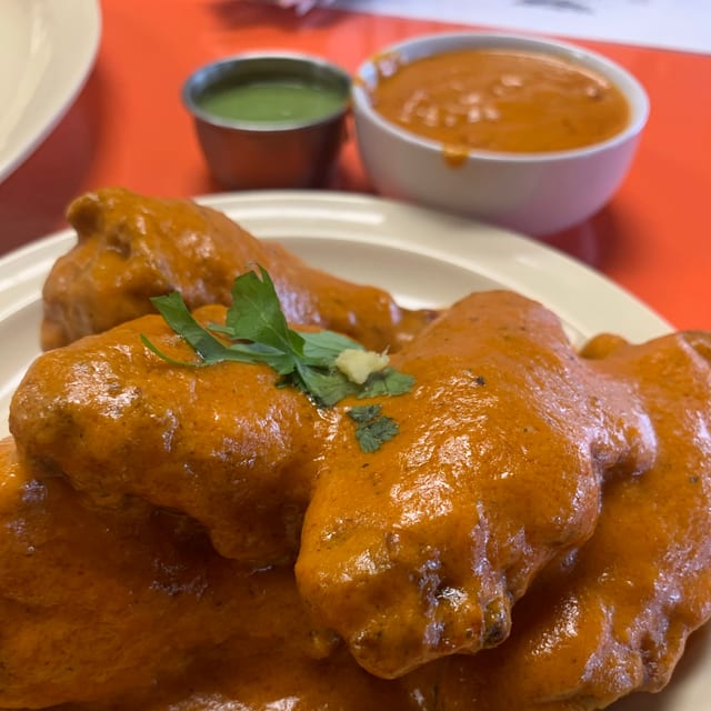 Butter Chicken Wings@currycorner.