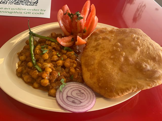 Chole Bhatura.