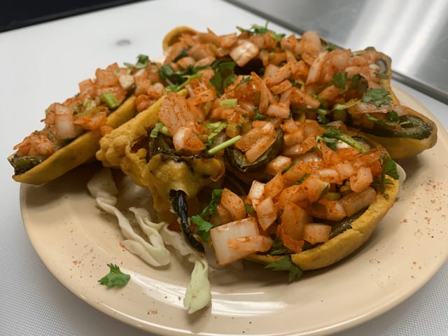 Cut Mirchi Pakora.
