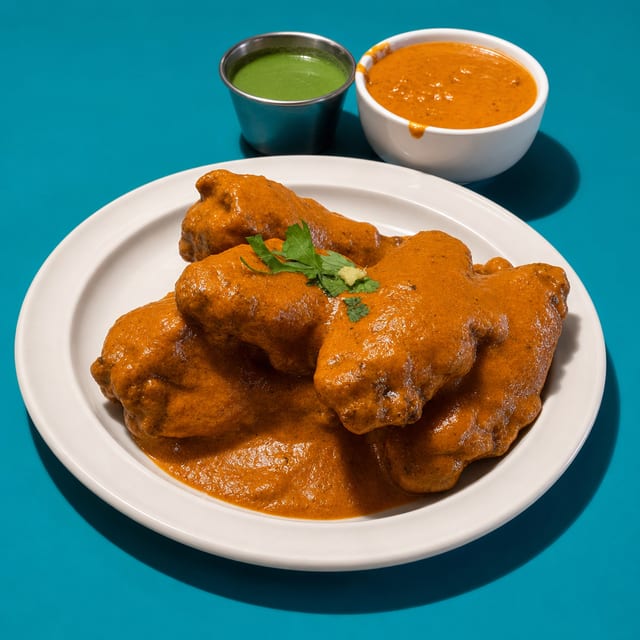 Butter Chicken Wings@currycorner.
