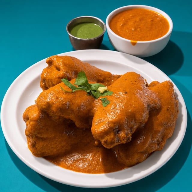Butter Chicken Wings@currycorner.