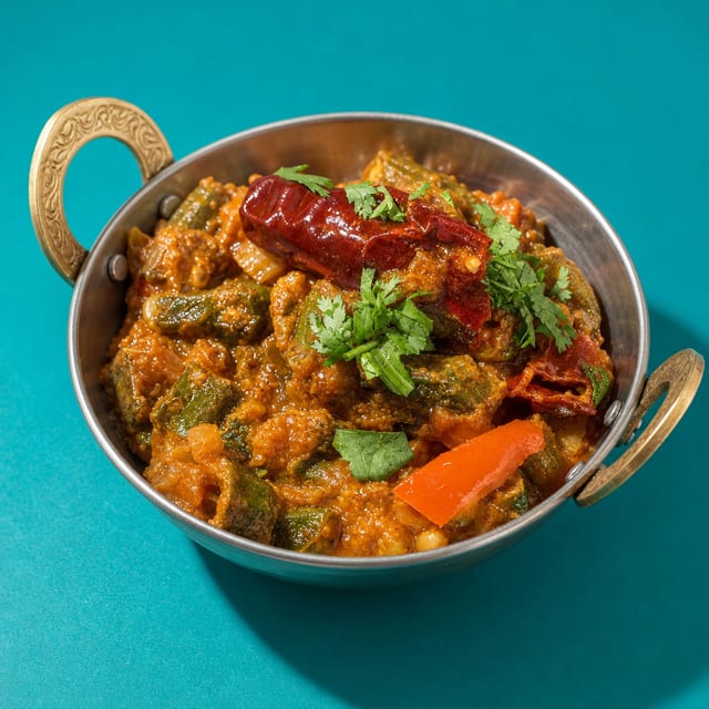 Bhindi Masala Curry.