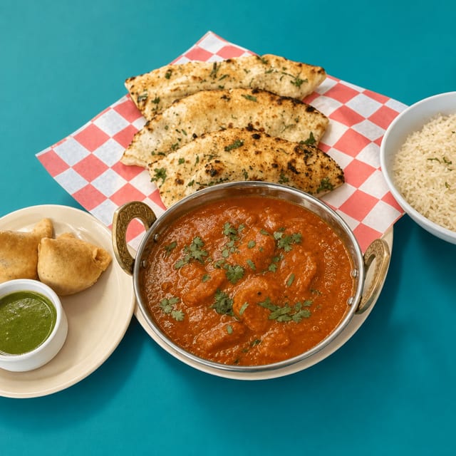 Shrimp Vindaloo Curry.
