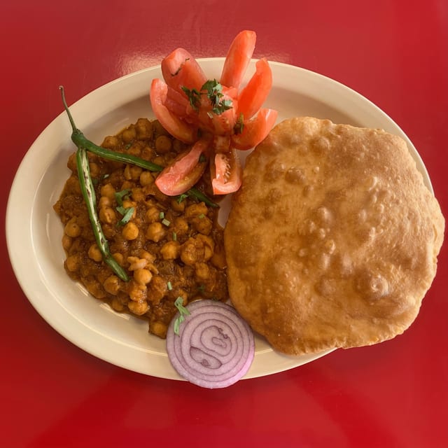 Chole Bhatura.