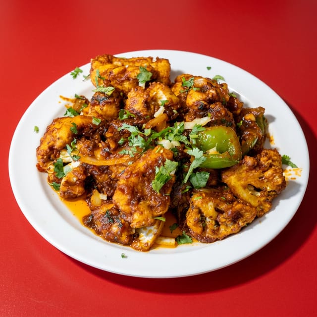 Chilli Paneer.