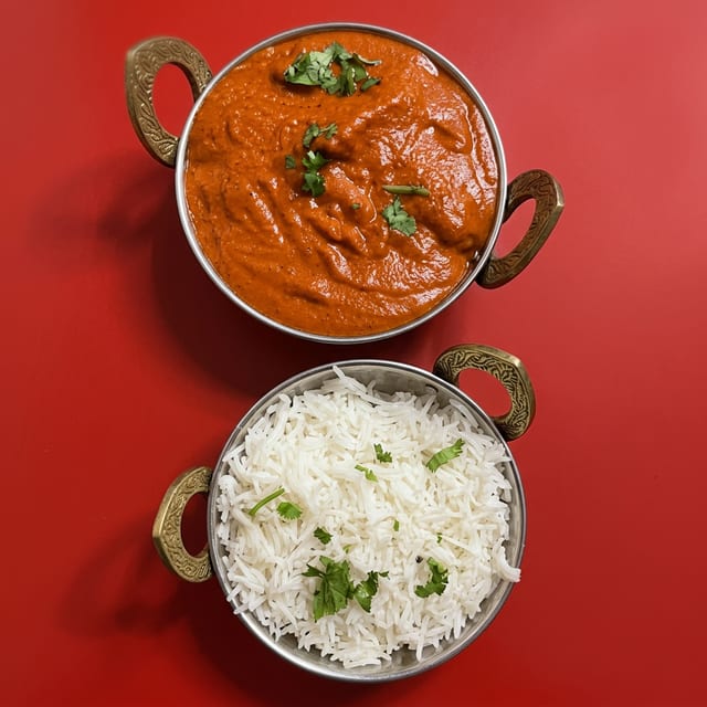 Vegetable Korma Curry.
