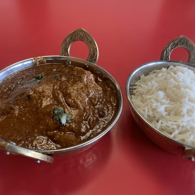 Goat Vindaloo Curry.