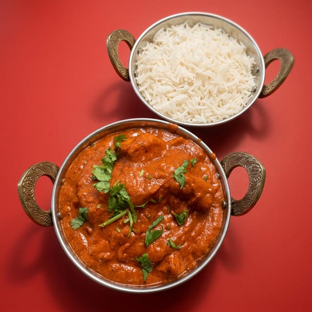 Paneer Tikka Masala Curry.