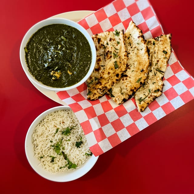 Chicken Saag Curry.
