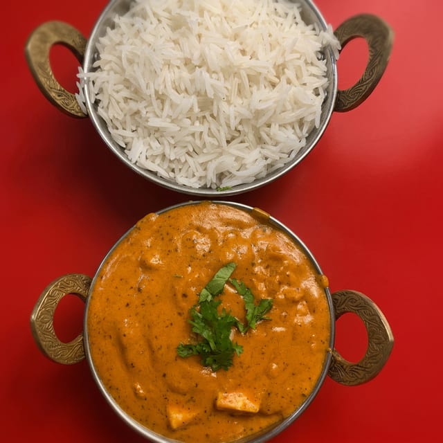 Shahi Paneer Curry.