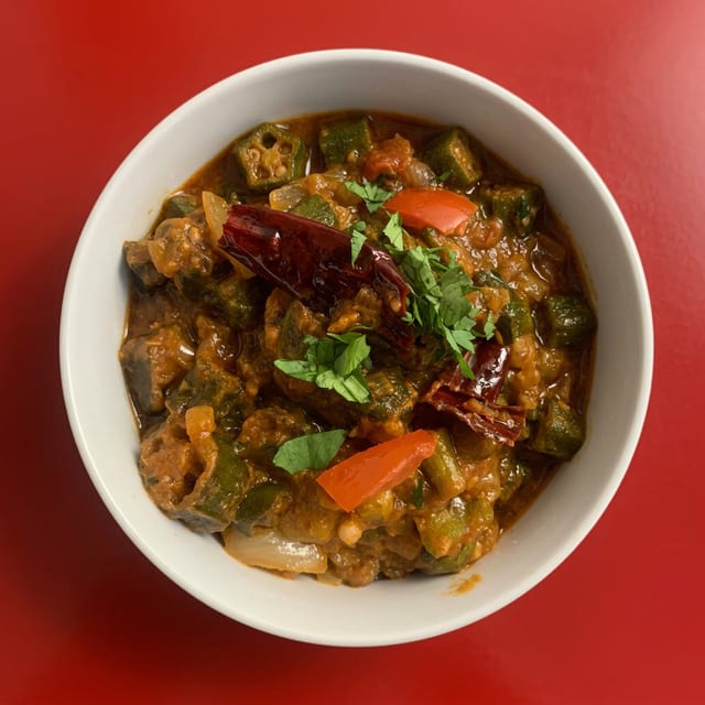 Bhindi Masala Curry.