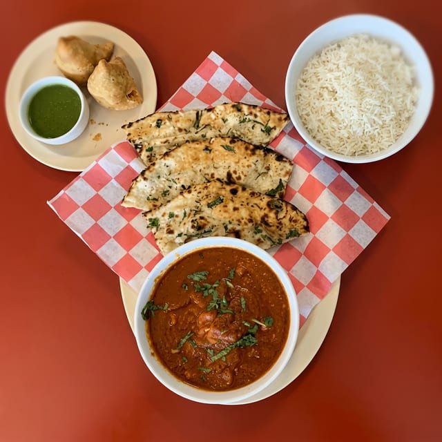 Shrimp Vindaloo Curry.